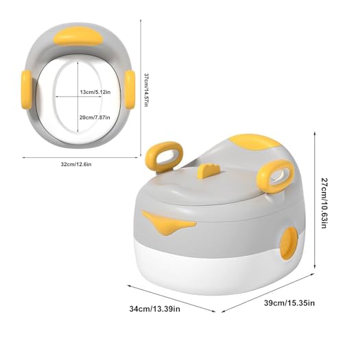 Pot de rééducation bébé avec siège coussinet confortable et tabouret