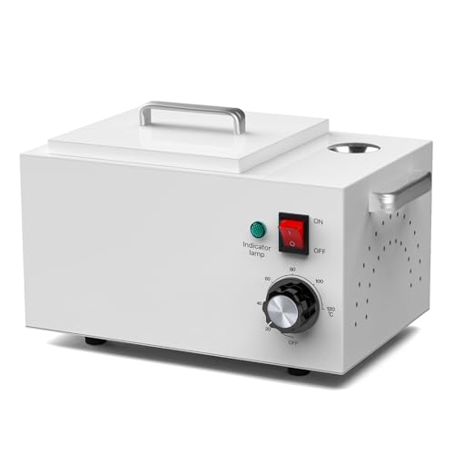 GZPKJ Baño De Cera De Parafina para Manos Y Pies, Calentador De Cera De Parafina para Manos Y Pies, Temperatura Ajustable De 20 a 120 °C, Capacidad De 2,5 L, para Cera Dura, Cera Depilatoria