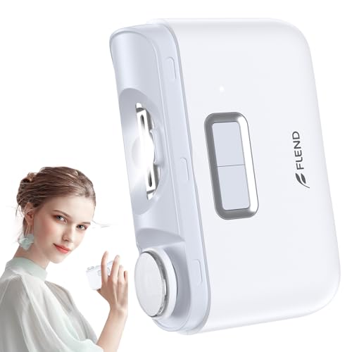 Coupe-ongles électrique rechargeable à 2 vitesses avec lumière LED