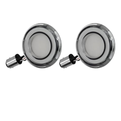 Indicateurs moto LED 1157 pour rouler de nuit en Sportster et Dyna
