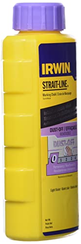 Irwin Tools Strait-Line Dust-Off Marking Chalk, 6-Ounce (4935426) , Purple #TOP2