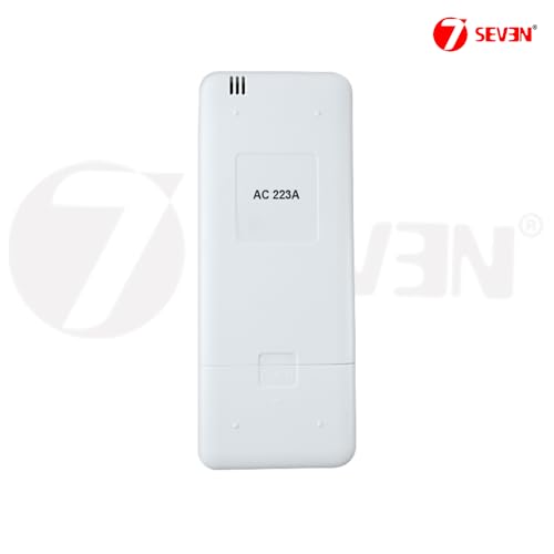 Image of 7SEVEN Compatible of Lloyd Ac Remote Original Model 223A 433kHz Suitable for 1 1.5 2 Ton Split Air Conditioner 15 Keys Ensure Each Key Match and Genuine Remotes Replicate Exactly