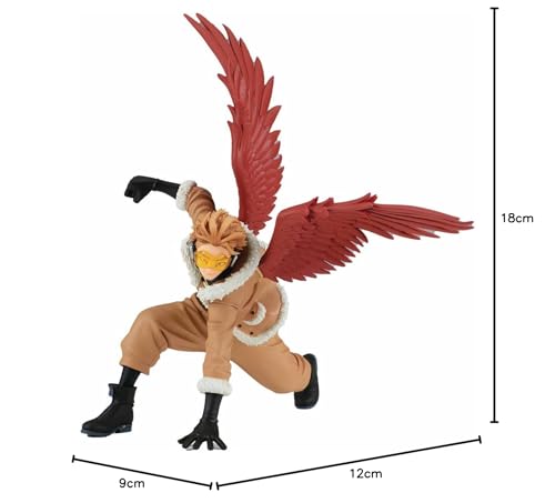 Last level FIGURE BANPREST MY HERO ACADEMY HAWKS Action, Multicoloured - Image 3