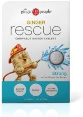 Ginger Rescue® Chewable Tablets by The Ginger People® – Drug Free...