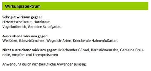 Dehner Unkrautvernichter plus Rasendünger, Unkrautvernichtungsmittel mit stärkendem NPK-Volldünger, Langzeitdüngung, 8 kg, für ca. 400 qm, 400 m²
