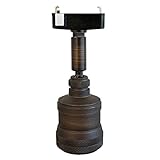 Ampoule シーリングライト 引掛シーリング 1灯 E26 電球別売 アンティークブラック レトロ ヴィンテージ カフェ Ressio レシオ 1C