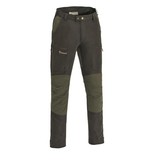 Pinewood Herren Caribou Hunt Hose - Jagdhose Herren - mit 4-Wege-Stretch und praktischen Taschen für viel Stauraum für Jagdzubehör - verstellbare Passform für jeden Jäger