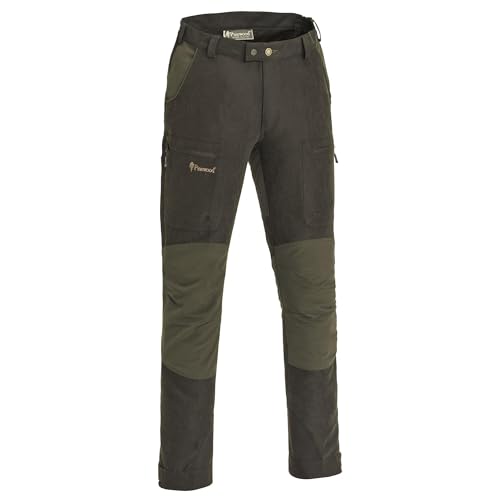 Pinewood Herren Caribou Hunt Hose - Jagdhose Herren - mit 4-Wege-Stretch und praktischen Taschen für viel Stauraum für Jagdzubehör - verstellbare Passform für jeden Jäger
