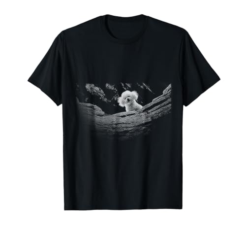 A Little Lamb in the Killer Silence Cute Serial Dog T-Shirt, Men, Black, 3X-Large