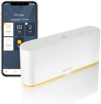 Somfy 1870595​​ - TaHoma switch - Control inteligente para centralizar y conectar tu vivienda, Color Blanco