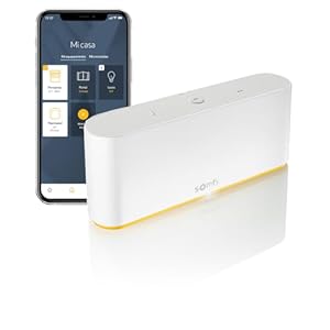 Somfy 1870595 – TaHoma Switch , Mando inteligente para el control del hogar , tecnologÃa io, RTS y Zigbee 3.0 , Compatible con Google assistant, Alexa y Homekit