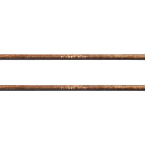 Baquetas Vic Firth Corpsmaster para Marimba Media con Cuerda Gris miniatura 4
