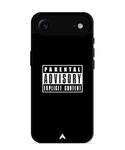 Image of Premium Explicit Case for iPhone 17 Air Soft-Touch Metal TPU Back Cover, Shockproof, Designer, Aesthetic Mobile Phone Case (Glossy Finish)