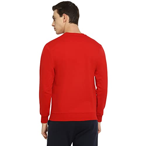 Image of YUUKI-Mens Poly PT RN Sweat-RED