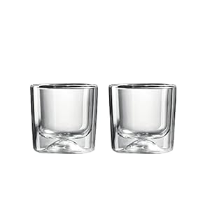 Guzzini Gocce Doppelwandige Schnapsgläser, 2er Set