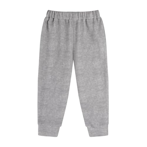 GLASH Kids Boys Sweatpants, 4pcs Casual Heated Micro Fleece Pants4