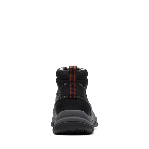 Clarks Collection Men's Walpath Zip Oxford Boot, Black Leather, 7 Medium US - image 8