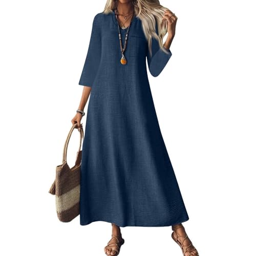 Lange Sommerkleider, Sommerkleid Damen Lang, Shirtkleid Damen, Musselinkleid, Leicht Und Luftig, Musselin Kleid Langes Lang Sommer,