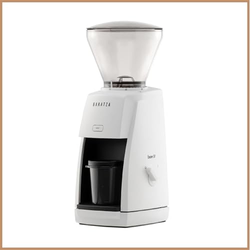 Baratza - Macinacaffè Encore ESP 230V - Elettrodomestici per la Casa, Macina Caffè Elettrico per Caffè in Grani - Grinder Specializzato per Espresso, Bianco