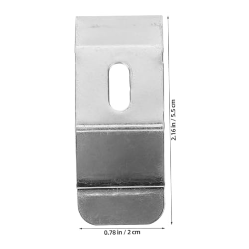 FUNOMOCYA 12 Pack Vertical Blind Replacement Parts Shade Brackets for Curtain Rod Easy Install Curtain Rod Brackets Mounting Brackets for Blinds