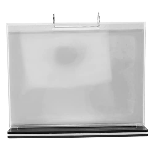 Pasuihcay A4 Flip Table Menu Stand Multi-Page Table Card Rack Menu Display Stand Menu Holder Desk Menu Photo Album Picture Frame