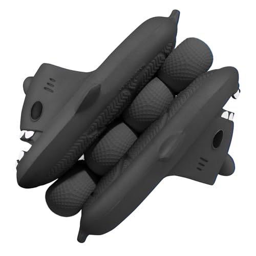 Image of Kids Shark Cloud Slides | Boys Girls Slip On Sandals | Toddler Beach Slippers | Youth Fish Flip Flops Pool Shower Shoes