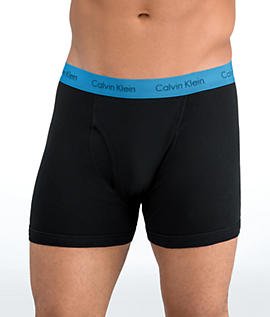Image of Calvin Klein Men's 3-Pack Cotton Stretch Trunk