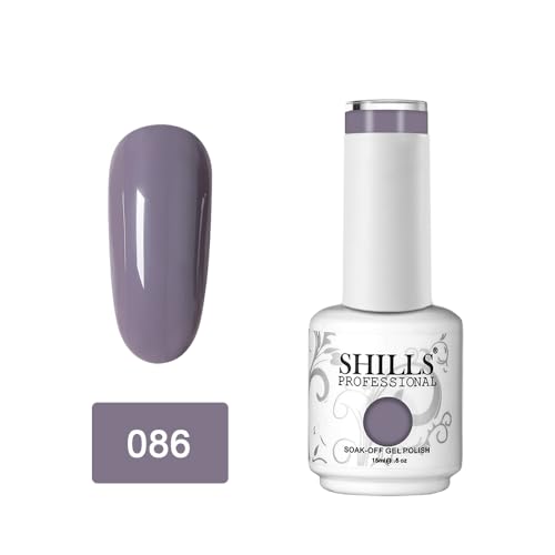 Image of SHILLS PROFESSIONAL Uv /Led Soak Off Gel Glossy Finish Polish Color Shade 86,15 Ml