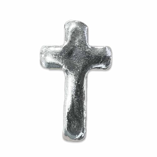 1 oz Silver poured cross Jesus Christ Easter in pouch