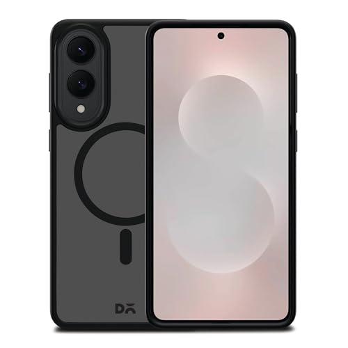Image of DailyObjects Polycarbonate Nimbus 2.0 Magnetic Protective Cover Compatible with Samsung Galaxy S25 Edge |Body Protection | Scratch Resistant|Precise Cutouts & Modern Design|Wireless Charging - Black