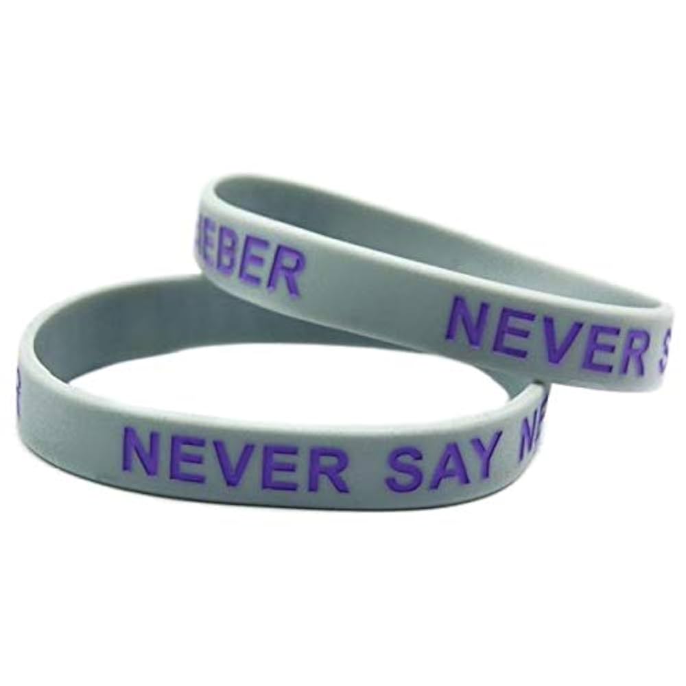 Xi-Link Justin Bieber Never Say Never Silicone Bracelet Band