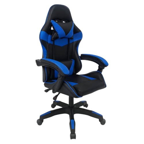 Reviews de Silla para Escritorio Precio los mejores 5. 49 TITANO Silla Gamer, Silla de Juegos de computadora, Respaldo ergonómico y Ajuste de Altura reclinable, balancín Giratorio con reposacabezas y Almohada Lumbar, Estructura Rigida,...