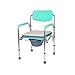 Klappbarer Nachtkommode Tragbarer Klappbarer Toilettenstuhl Höhenverstellbarer Duschstuhl Für Ältere Menschen Aluminiumlegierungsmaterial Geeignet Für Ältere Schwangere Tragbare Toilette Erhöhte Toi