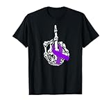 Fuck Pancreatic Cancer Middle Finger Pancreatic Cancer T-Shirt