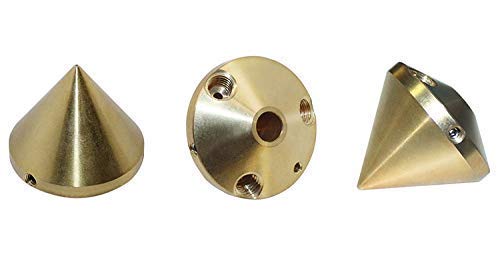 Druckerzubehör Extruder Komplettset - Lite6 Messing Multi Color Düse 3 in 1 Out 0,4 mm für 1,75 mm Filament Mixing Colors Multi Düse für 3D Drucker 3D Drucker Extruder Zubehör