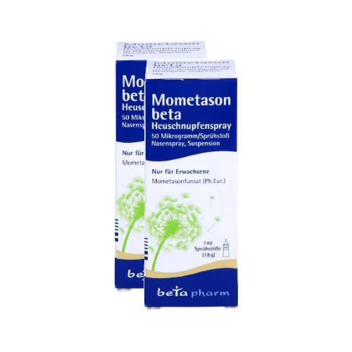 MOMETASON beta Heuschnupfenspray 50g/Sp.140 Sp.St (2x18g)