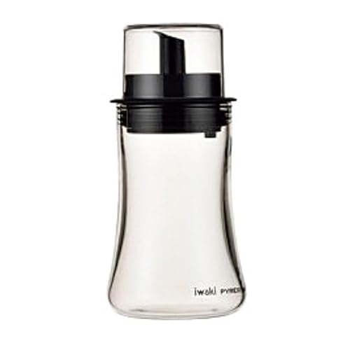 iwaki IWAKI 耐熱ガラス ふた付オイル差し S KT5031-BKO 120ml オイルさし No.1848700 【ご注意：画像は代表画像です。カラーやサイズは商品名を必ずご確認下さい。】のサムネイル