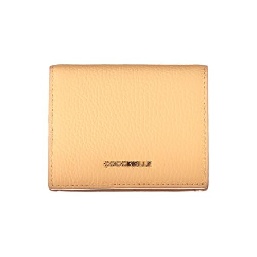 Portafoglio Piccolo Metallic Soft Coccinelle en cuir haut de gamme doré