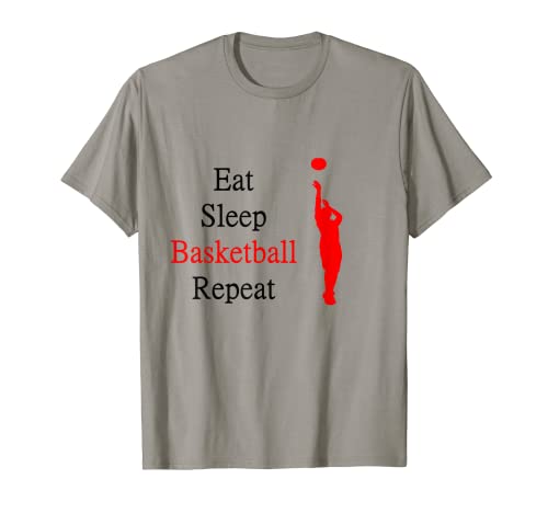 manger le sommeil basket-ball répéter T-Shirt Cover
