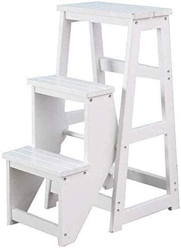 Tabouret de cuisine pliable en bois pour petits espaces encombrés