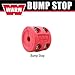 WARN 108789 Winch Hook Rubber Bump Stop – Split Design, (Red) Protects Fairlead & Winch Components Universal Fit for Most Winch Hooks Heavy‑Duty Rubber Construction