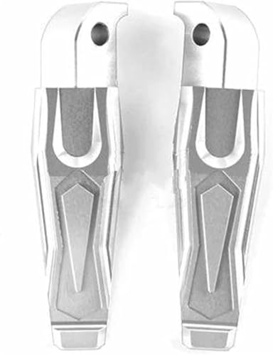 Repose-pieds moto Argent pour remplacer vos pédales usées de Tmax 500 MT07 MT09