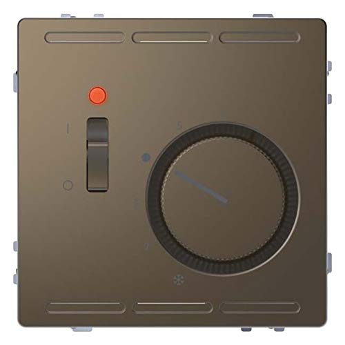 Thermostat d'ambiance Merten pour stabiliser la température et couper le chauffage facilement