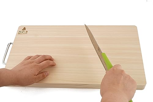 Tabla de cortar reversible de madera Hinoki miniatura 7
