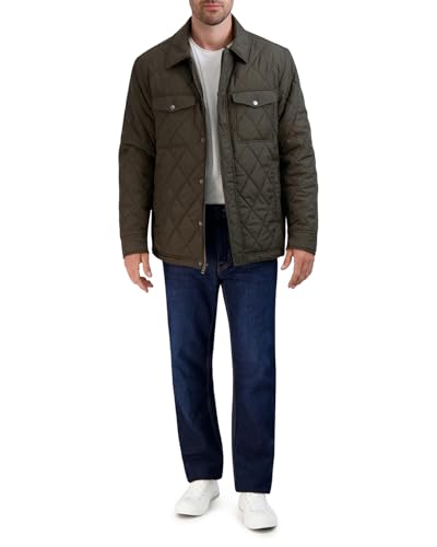 Cole Haan Men's Casual Quilt Comfortable Jacket