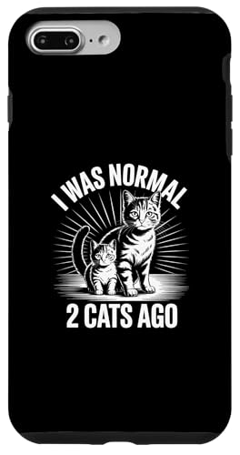 I Was Normal 2 Cats Ago �X�}�z�P�[�X iPhone 7 Plus/8 Plus �p