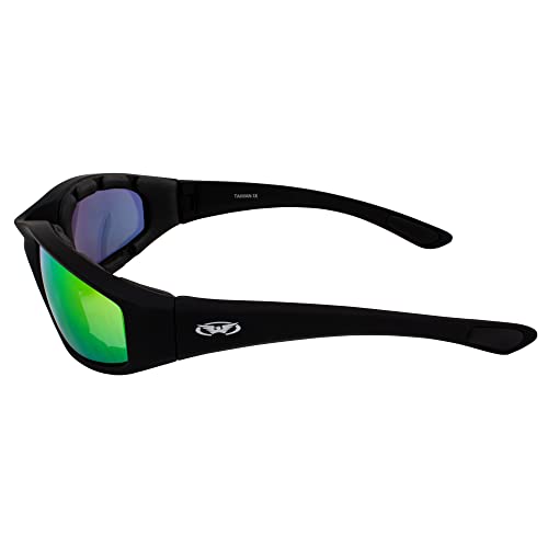 Global Vision Eyewear Black Frame Kickback Riding Glasses with GT Lenses3