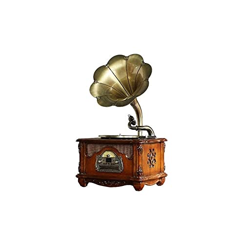 Tourne-disque vinyle – Gramophone – Bronze – Vintage – Classique – Rétro – Antique – Phonographe – Disque vinyle (enregistreur) - Les Beatles, Paul McCartney, John Lennon, RIngo Starr, George Harrison Tourne-disque vinyle - Gramophone - Bronze - Vintage - Classique - Rétro - Antique - Phonographe - Disque vinyle (enregistreur) – Image 3