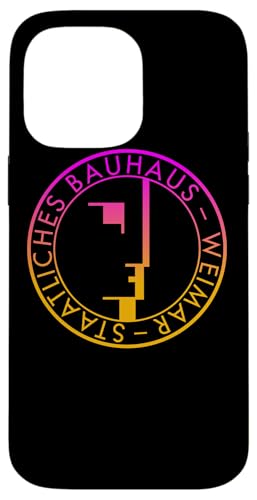 The Bauhaus Logo 1919-100th Anniversary of Bauhaus �X�}�z�P�[�X iPhone 14 Pro Max �p