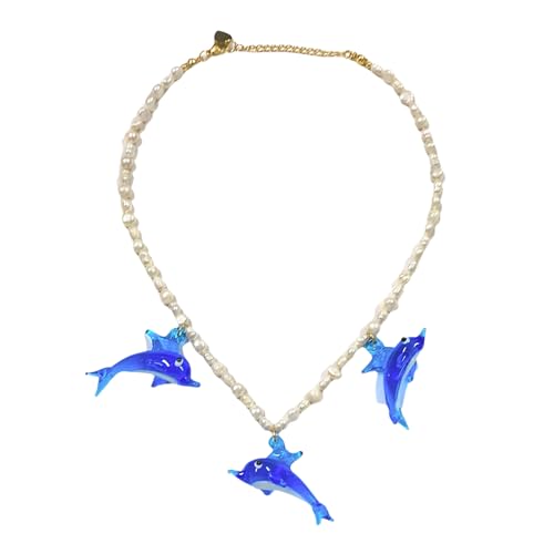 Chaîne de clavicule perles d'eau douce, collier fait main pour femme et bijoux de fête tendance